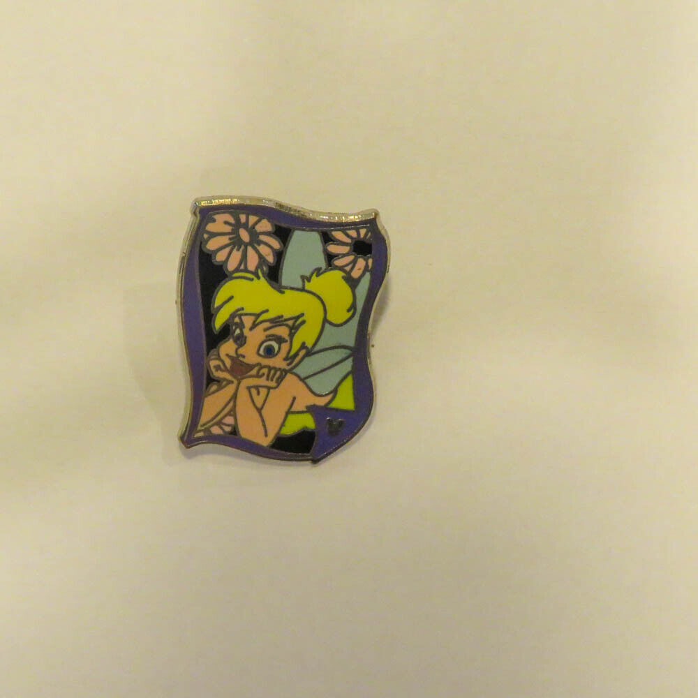 Disney Tinker Bell Purple Frame Pin
