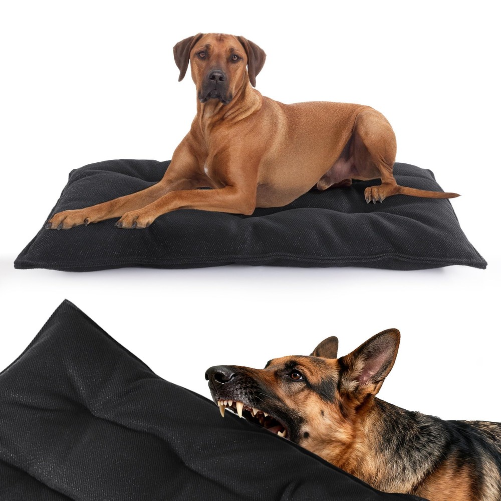 MABOZOO Chew Proof Indestructible Dog Beds for Aggressive Chewers,Durable Dog...