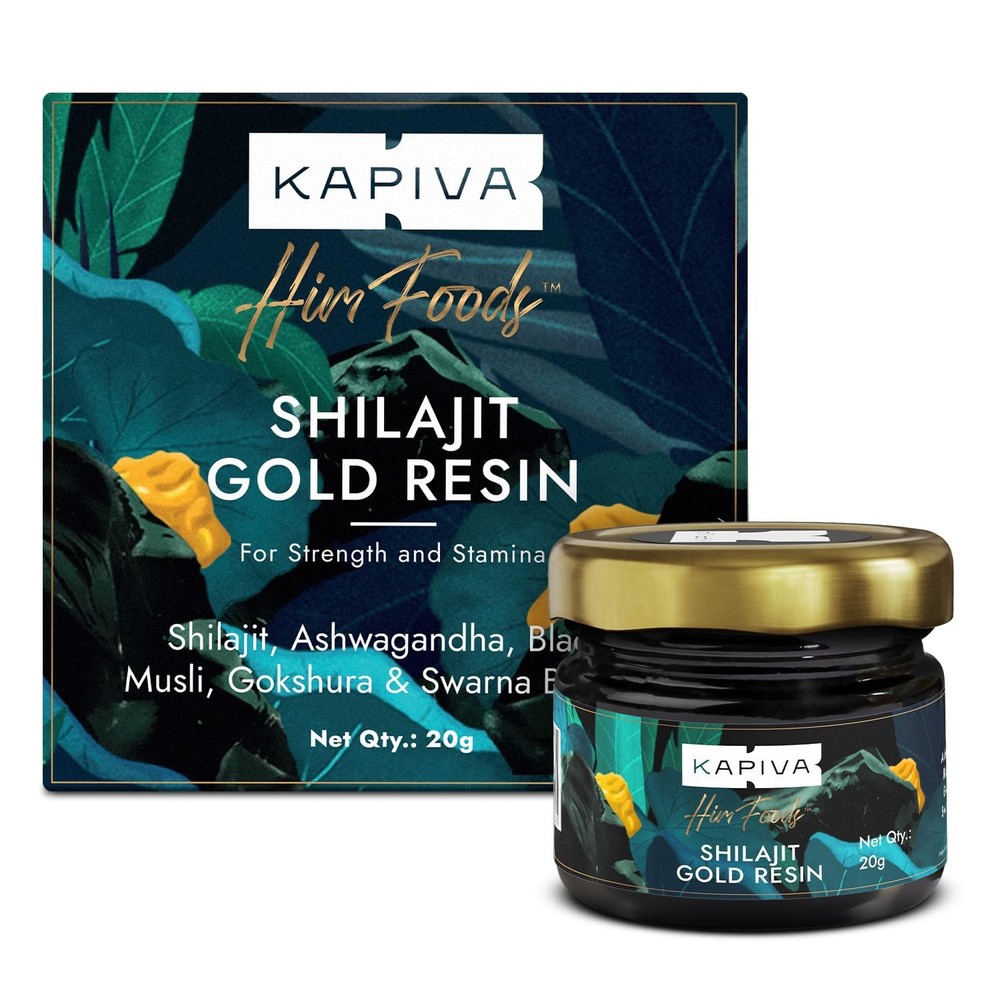 Kapiva Shilajit Gold Resin Pure Ayurvedic Energy Booster 20g