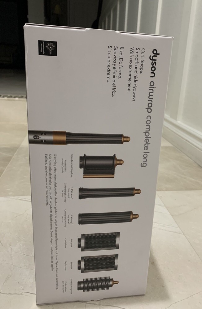 Dyson Airwrap Multi-Styler Complete Long in Silver Nickel