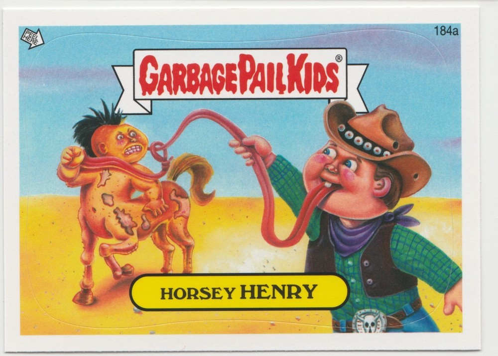 Horsey Henry Garbage Pail Kids GPK 2013 Series 3 BNS3 Brand New