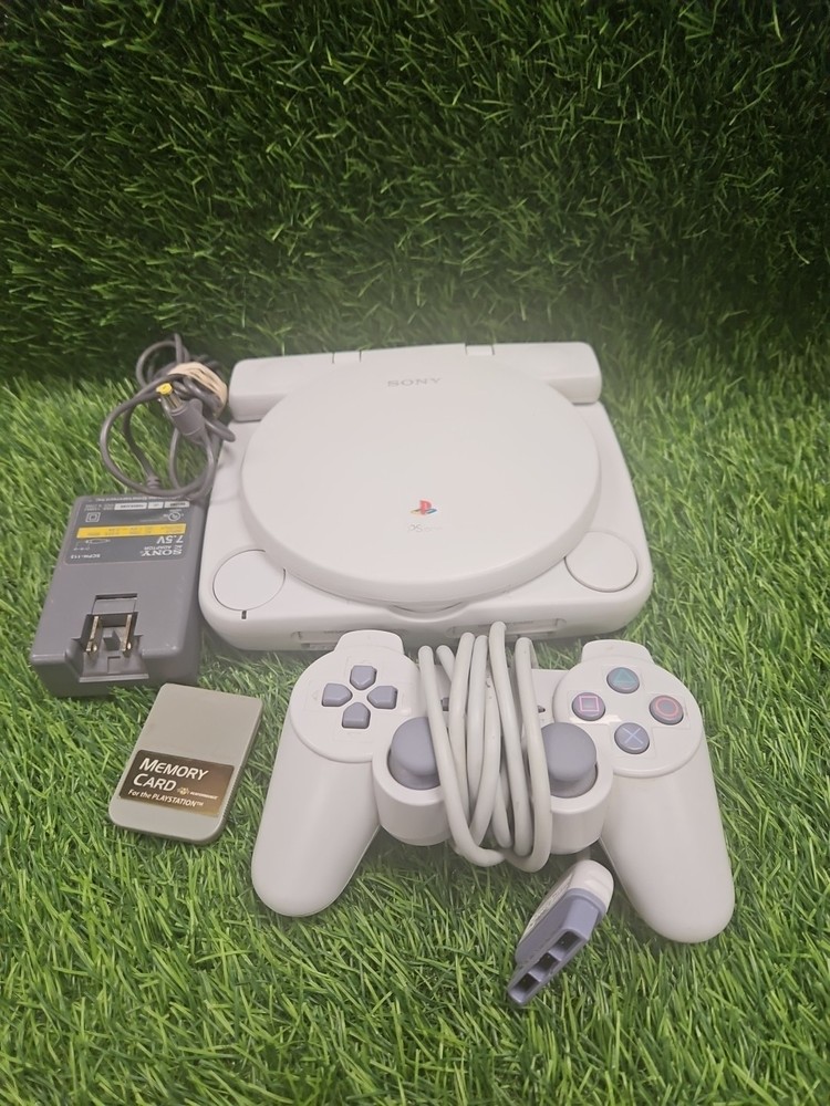 PlayStation 1 PSOne PS1 Console with LCD Screen SCPH-101 Bundle - Check Description for Details