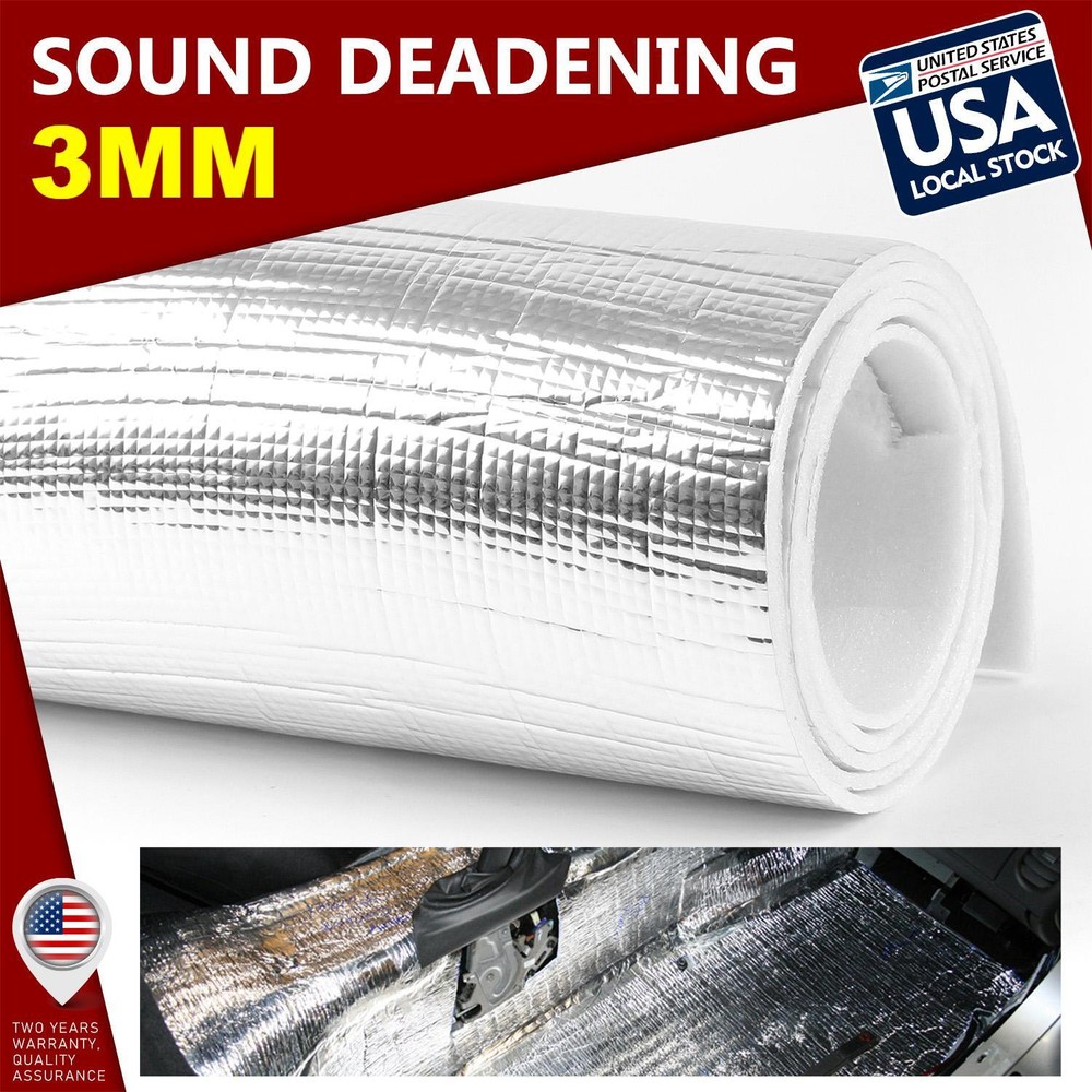 Sound Deadener Car Hood Engine Thermal Insulation Mat Heat Shield Foam Fireproof