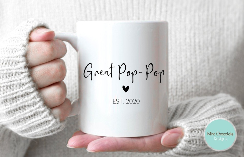 Great Pop Pop Great Pop Pop Gift New Great Poppop Gift Pregnancy Announcement
