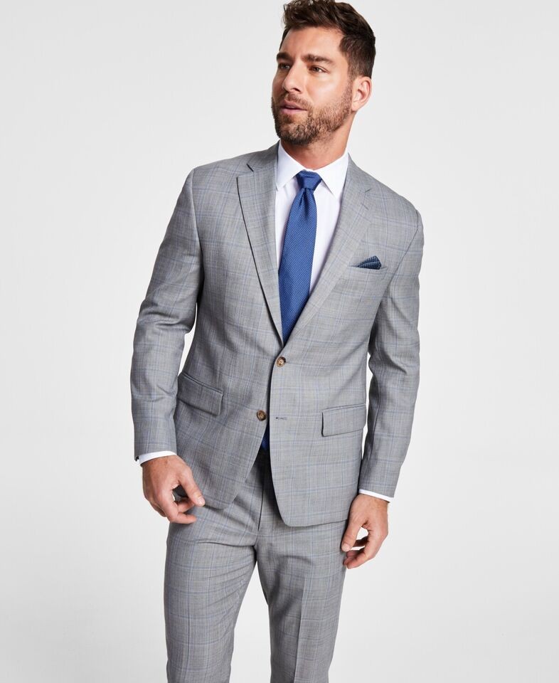 Ralph Lauren Men's Classic Fit Wool Blend Suit Jacket 36 S NEW $450 LACA12AM0881