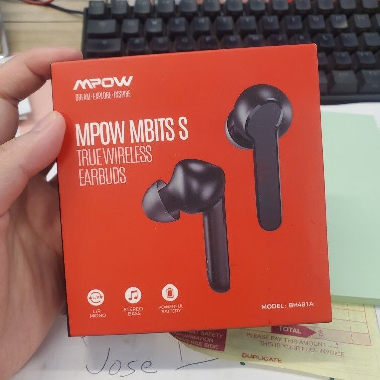 MPOW MBITS-S True Wireless Noise Cancelling Bluetooth 5.0 Earbuds BH481A