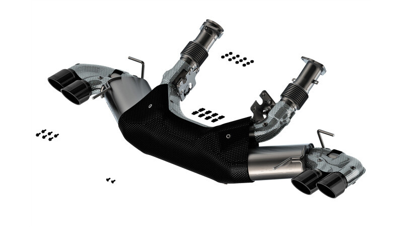 Borla 140840BC Fits 20-24 Chevy Corvette 6.2L V8 At W/O Npp 3In S-Type Catback E