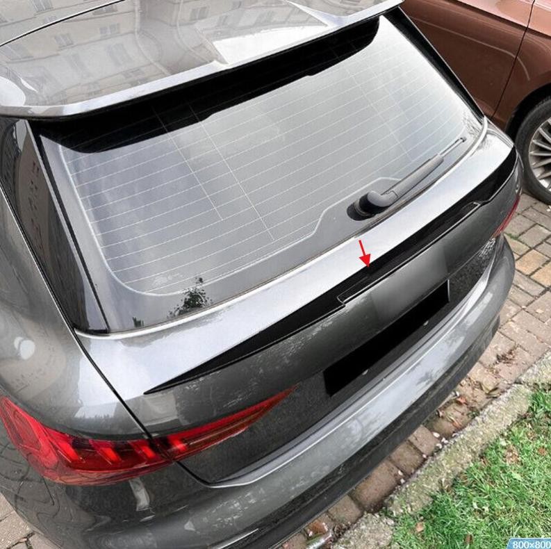 Black Rear Trunk Spoiler for Audi A3 8Y Sportback 2021-2024