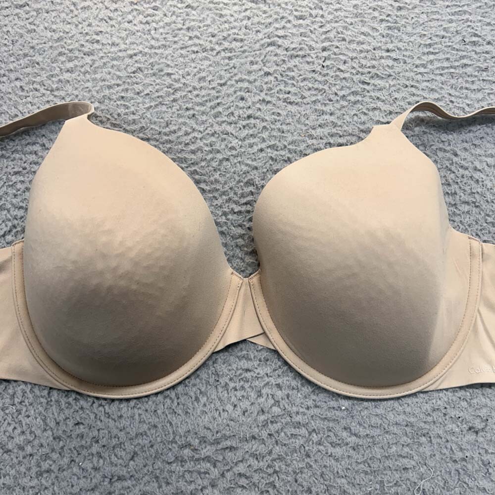 Calvin Klein Bra 38DD T-Shirt Bra Smooth Soft Full Coverage