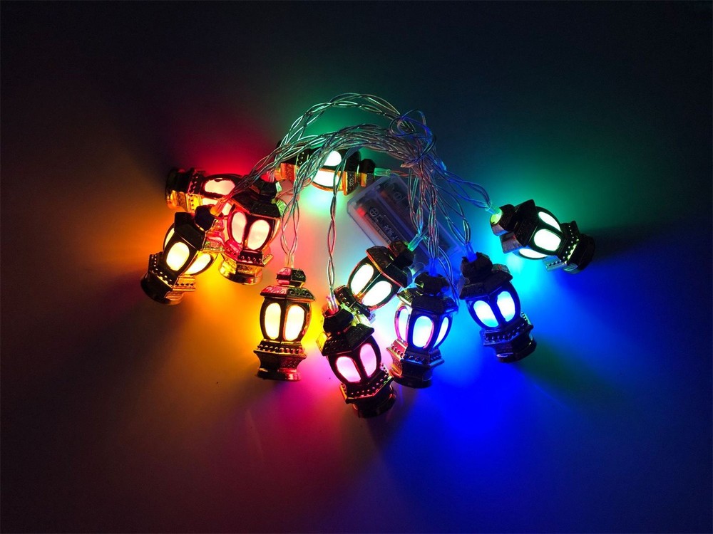 3M Eid Gold LED String Lights for Festive Decoration