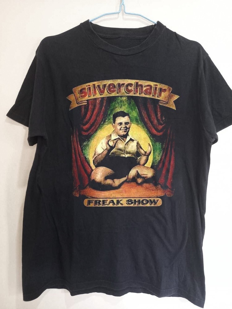 SILVERCHAIR FREAK SHOW NEW BLACK T-SHIRT FL0235