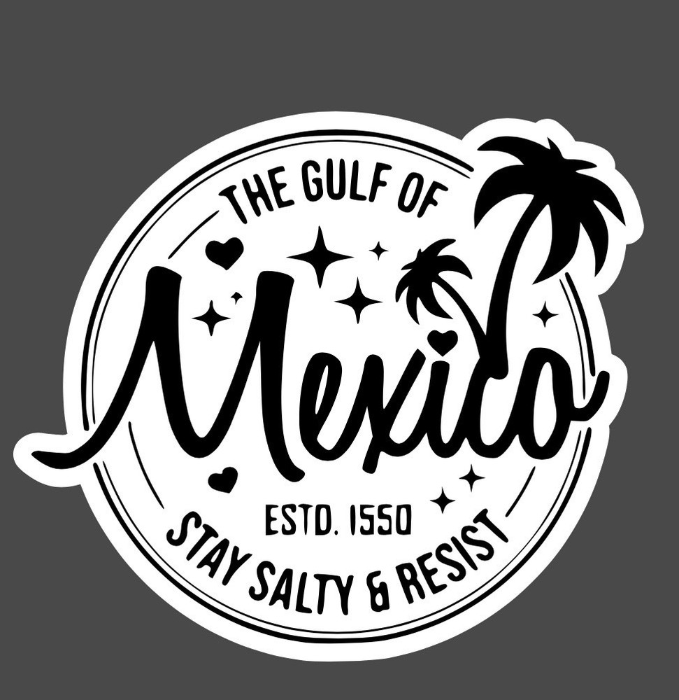 Gulf of Mexico Anti-Trump Anti-Fascist FDT Sticker