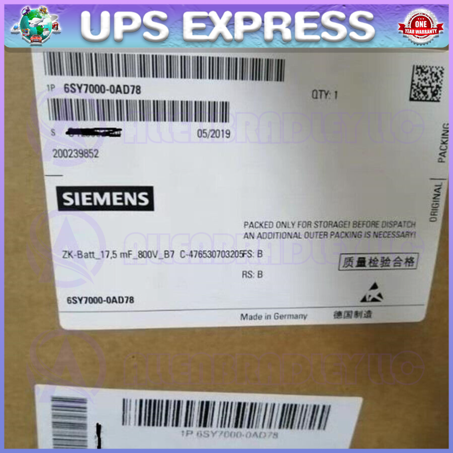 6SY7000-0AD78 Siemens Capacitance  6SY7000-0AD78 GQZ1