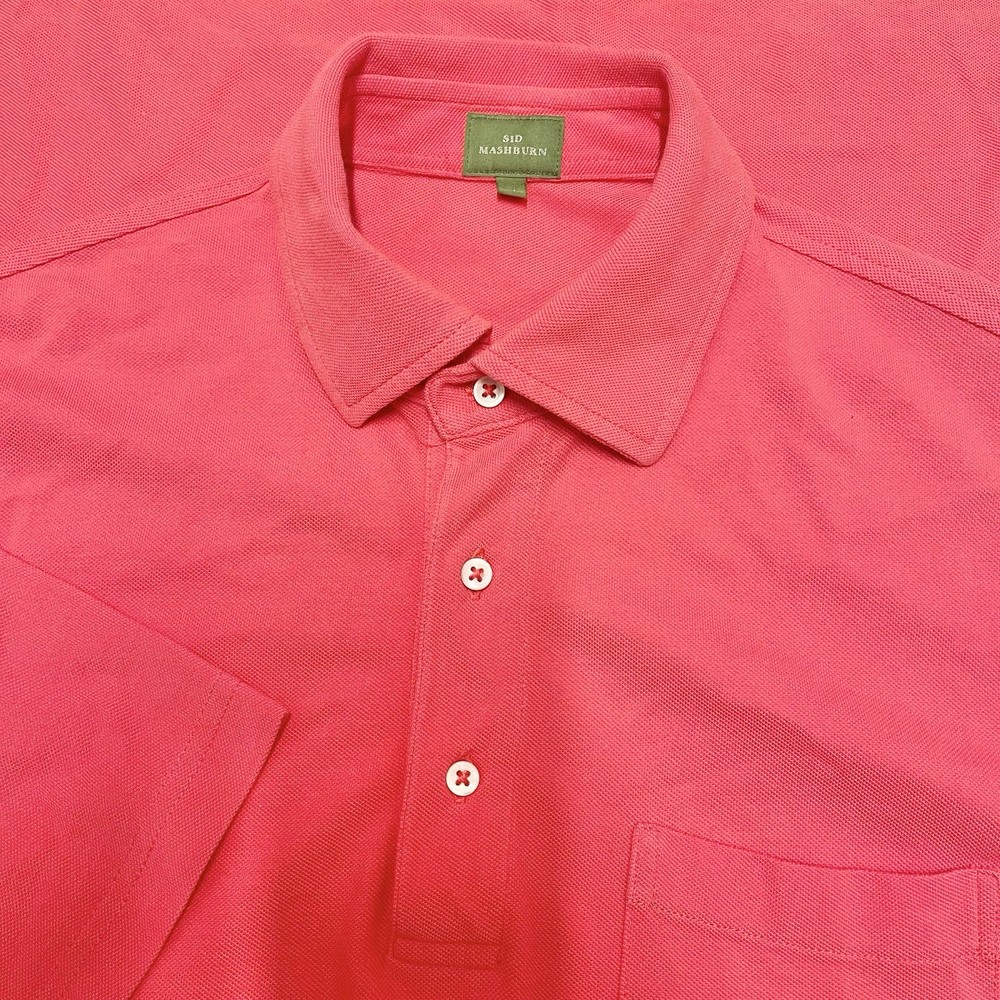 Sid Mashburn Polo Shirt Men's Medium Preppy Smart Casual