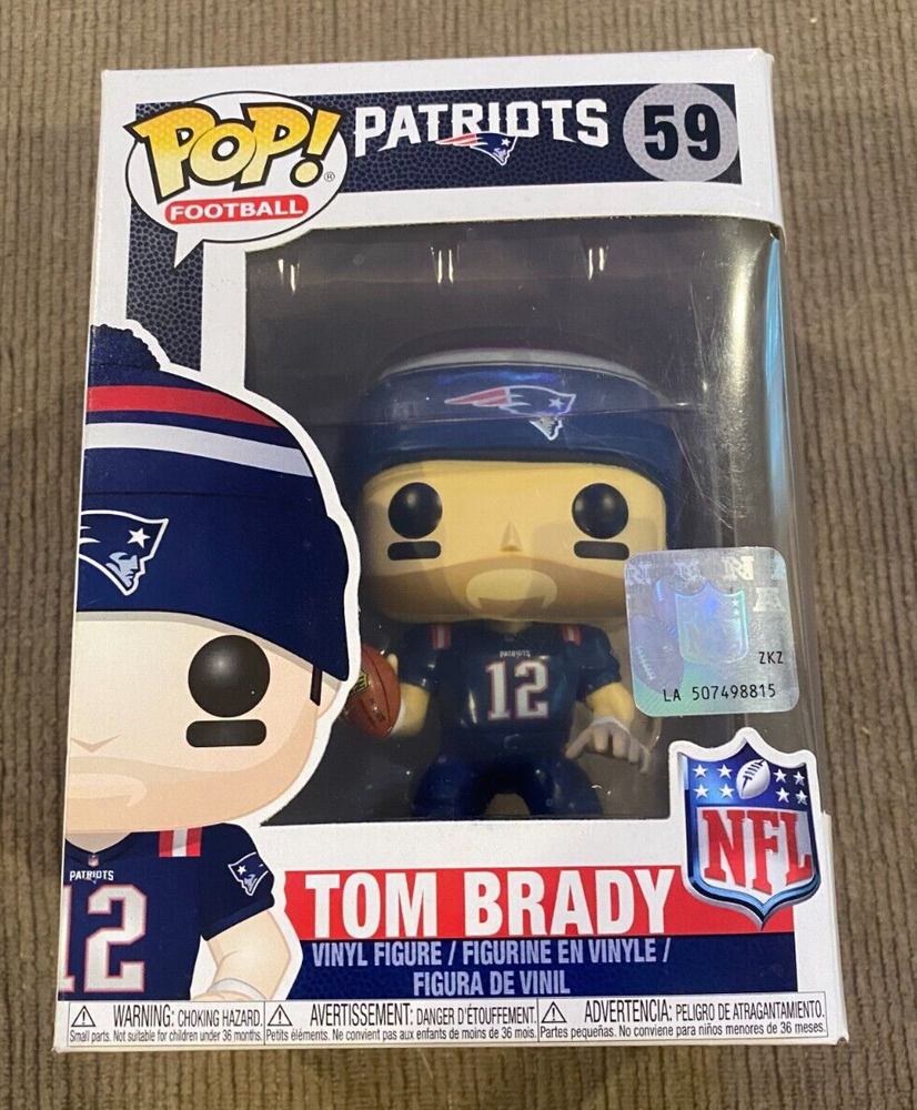 Funko Pop Tom Brady NFL Patriots Color Rush Figure #59