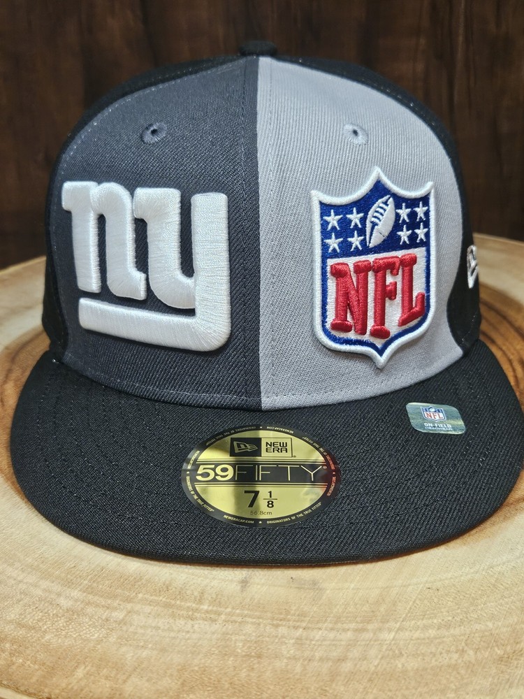 New York Giants New Era 59Fifty Pinwheel Fitted Hat Cap Size 7 1/8 NFL Football