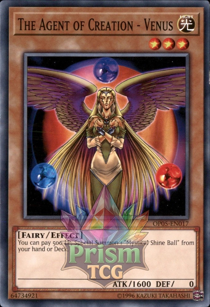 The Agent of Creation - Venus OP05-EN017 Yugioh