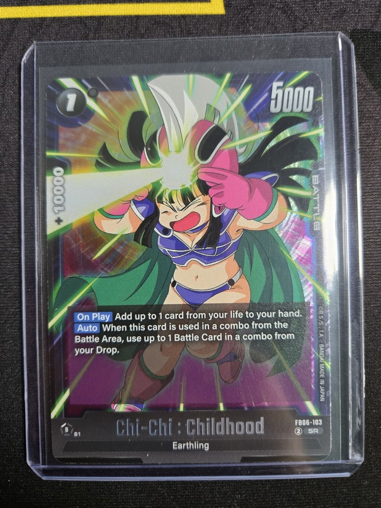 Dragon Ball Super Fusion World Rivals Clash Chi-Chi Childhood Card FB06-103