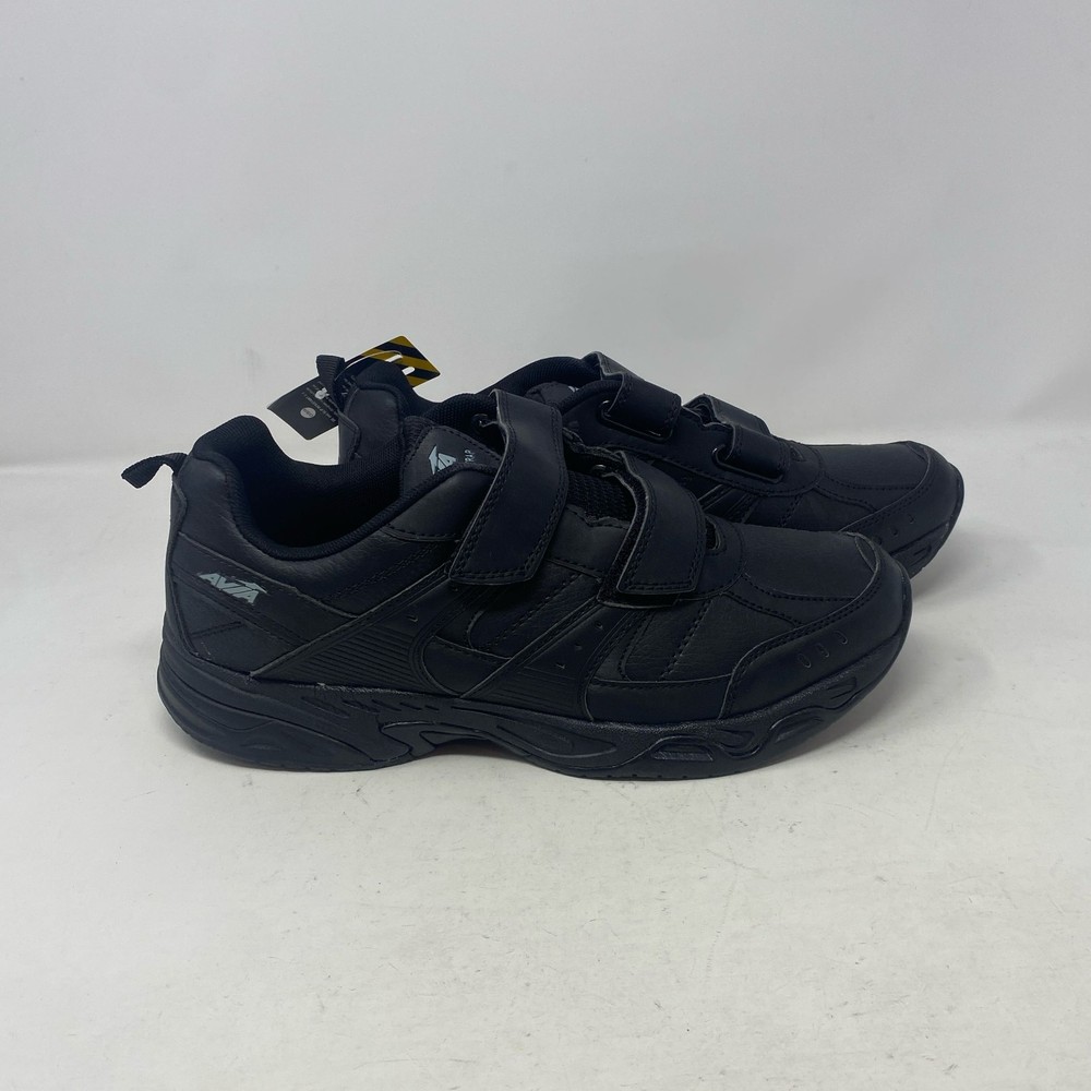 Avia Avi-Union II Strap Black Men's 10.5 Wide Non-Slip Shoes