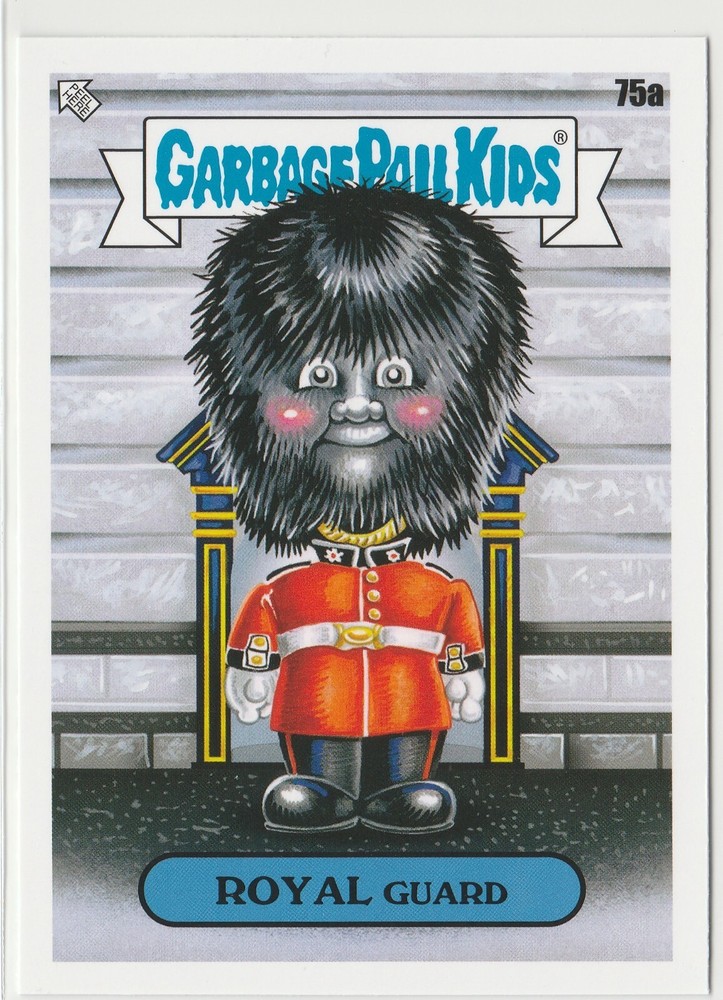 Royal Guard #75a Garbage Pail Kids GPK 2021 Vacation Series Card