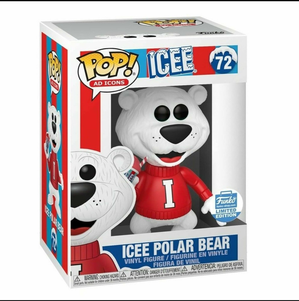 Funko Pop Ad Icons ICEE Polar Bear 12 Days Cyber Monday Bundle Limited Edition.-image