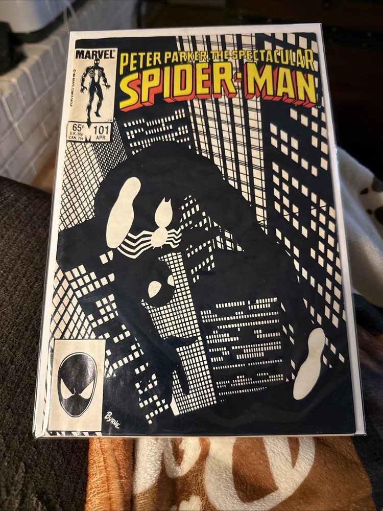 Peter Parker The Spectacular Spider-Man #101 - Negative Space John Byrne Cover!