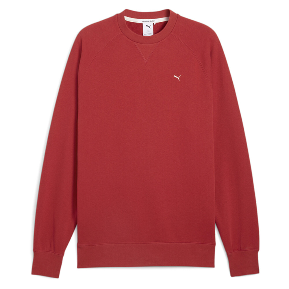 Puma Mmq Crew Neck Sweatshirt Mens Red  62458024