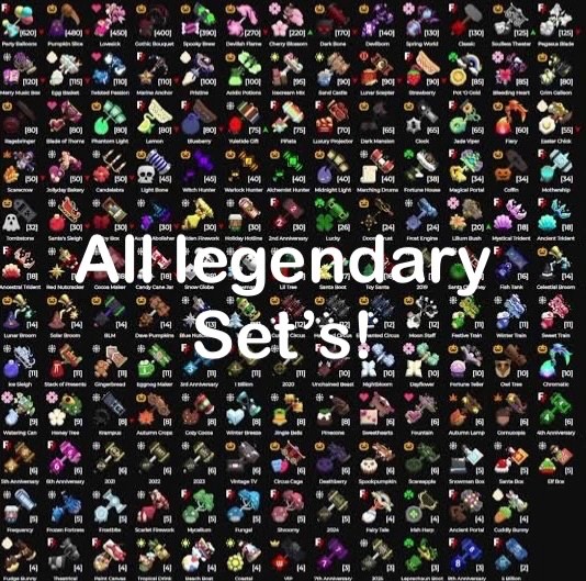 Roblox Flee The Facility Legendary Hammer Sets | Choose Your Set | Fast Delivery