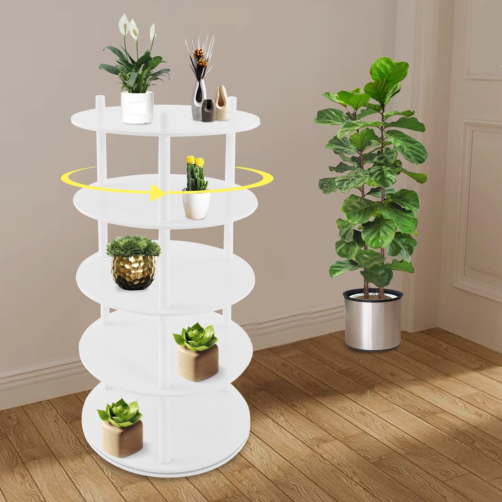 Rotating Shoe Rack Organizer for Entryway Hallway Living Room Storage