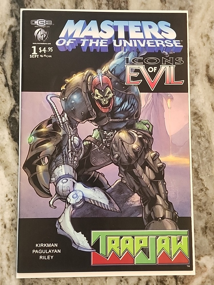 Masters of the Universe Icons of Evil Trap Jaw #1 Image 2003