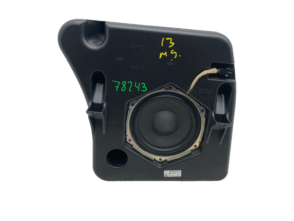 Tesla Model S MS Subwoofer Bass Speaker Woofer 1004833-05-C 12-14