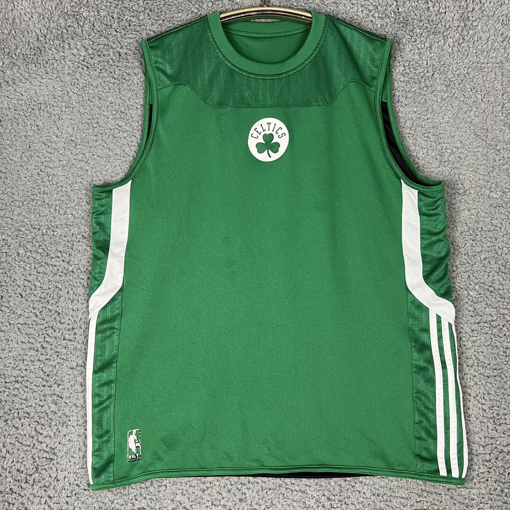Adidas Boston Celtics Reversible NBA Jersey XL Larry Bird Tatum Basketball Shirt