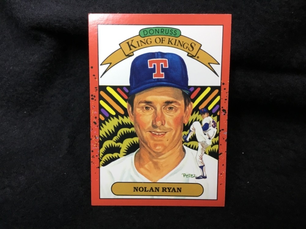 1990 Donruss - Nolan Ryan #665 King of Kings Front & Back