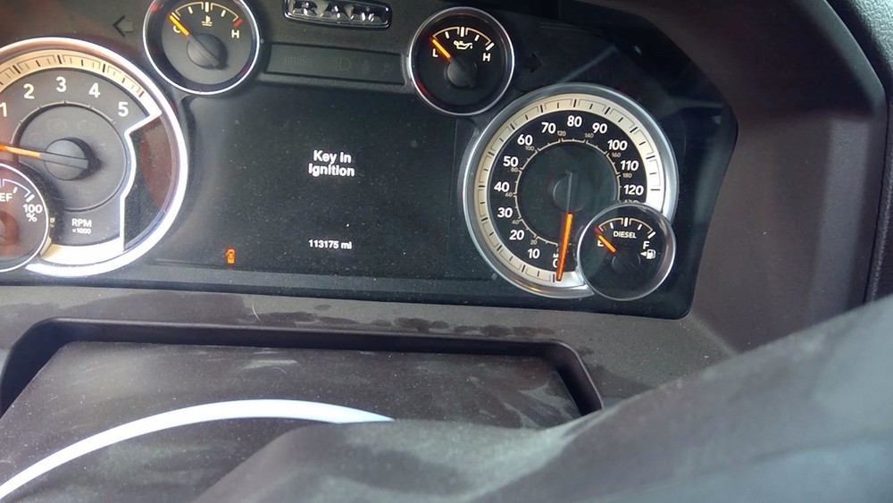 Speedometer Cluster MPH 120 Bighorn Fits 16 DODGE 1500 PICKUP 4987785