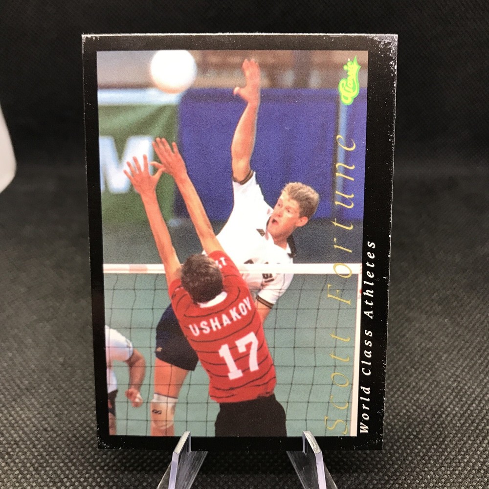 Scott Fortune 1992 Classic World Class Athletes #33 Stanford Cardinal 3I POOR