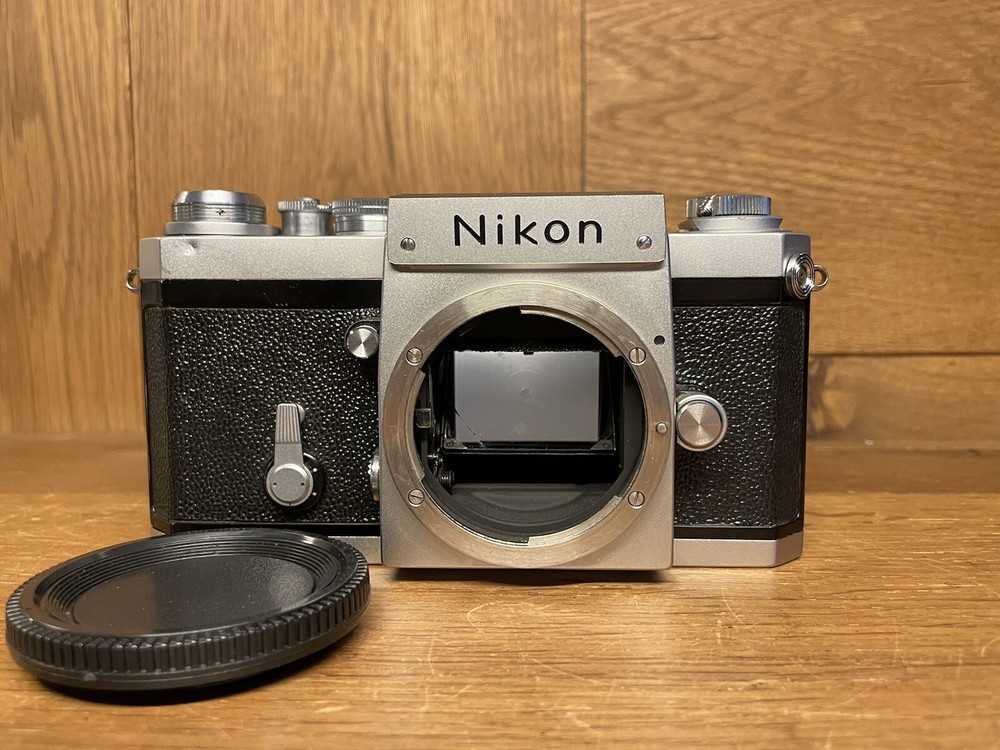 *S/N 6839876 : Exc+5* Nikon F SLR 35mm Film Camera Body Only From Japan #R4-45B