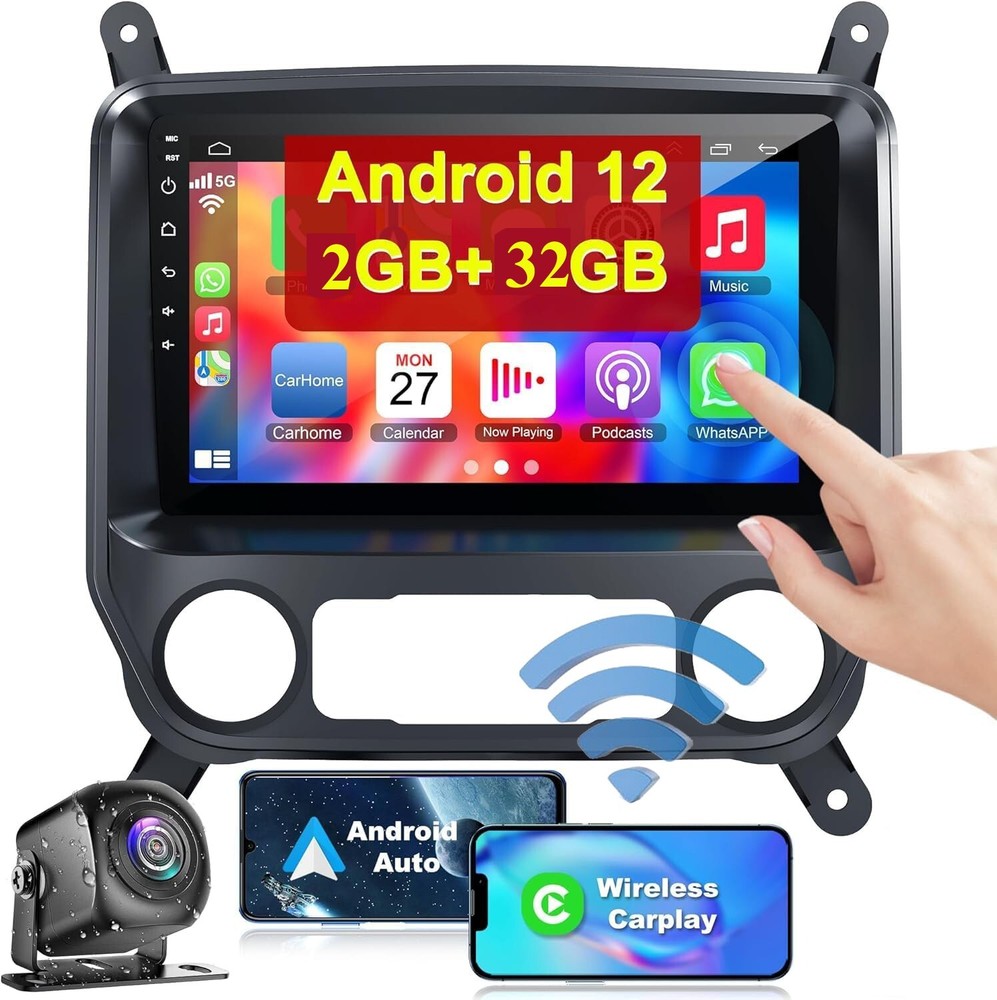 For Chevy Silverado GMC Sierra 2014-2018 10.1