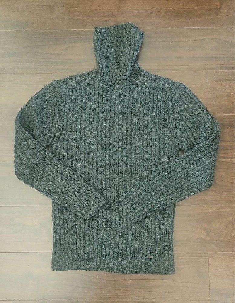 Burberry Black Label Grey knit dry cleaned F/S from Japan