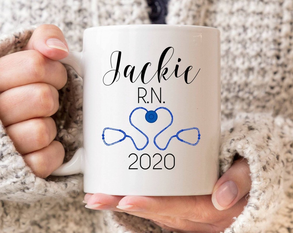 2020 Nurse Mug With Name Nurse Mug Personalized Coffee Mug Name Mug As A Gift