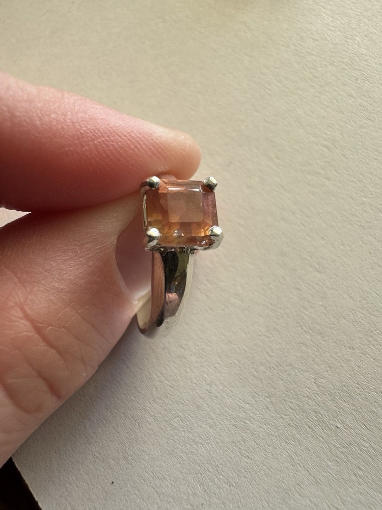 STUNNING Oregon Sunstone Ring!! Unique Engagement Ring For Your Unique Person!