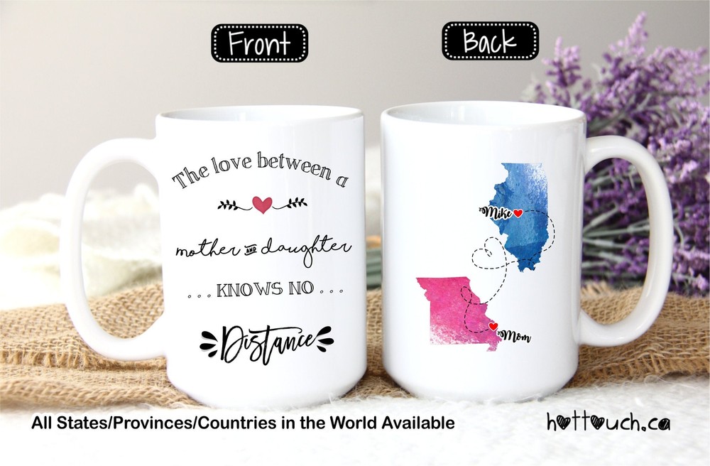 Long Distance Mug Moving Away From Mom Mug Uk And Us Distance Mug Uk And Canada