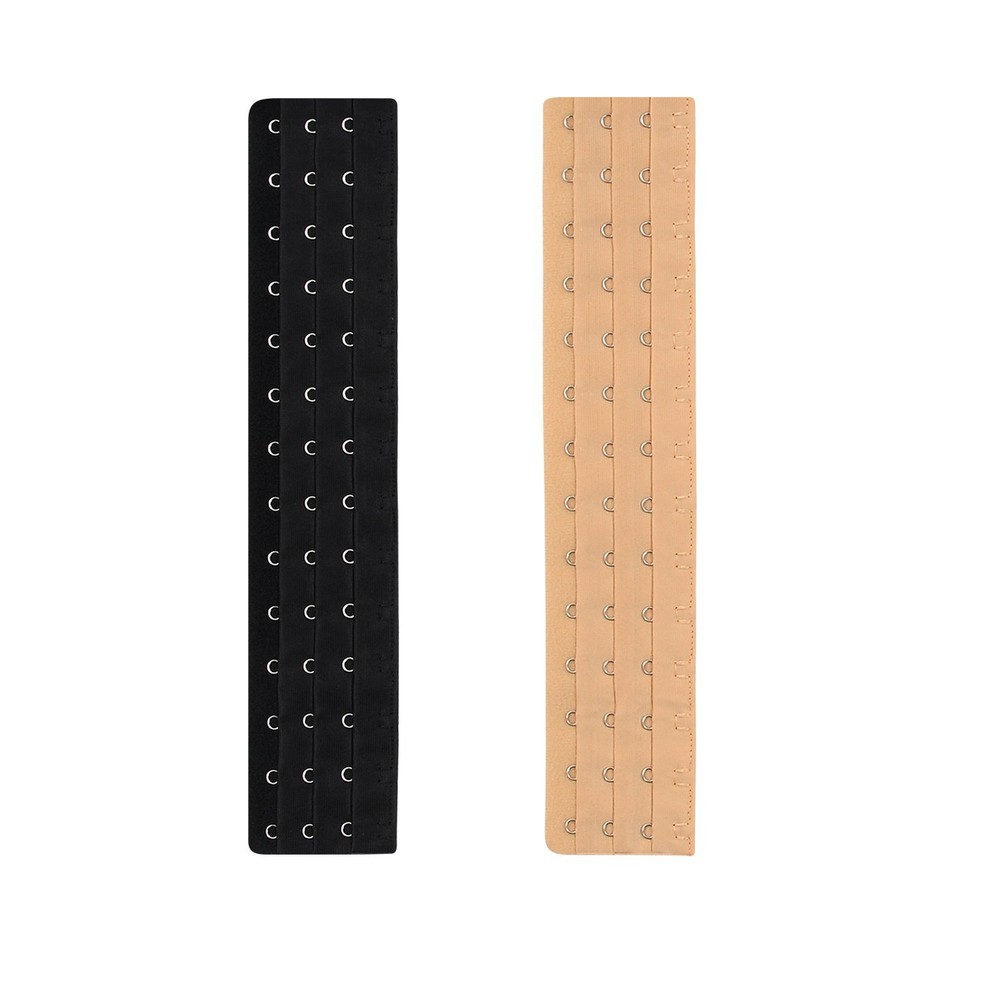 Women's Longline Corset Bra Extender with 14 Hooks for Shapewear Support  