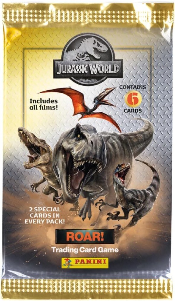 2025 Panini Jurassic World ROAR! Trading Card Collection Booster Pack