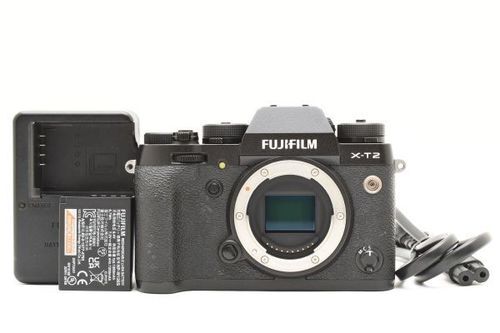 Fujifilm X-T2 24.3MP Mirrorless Digital Camera Black X Mount Fully Tested