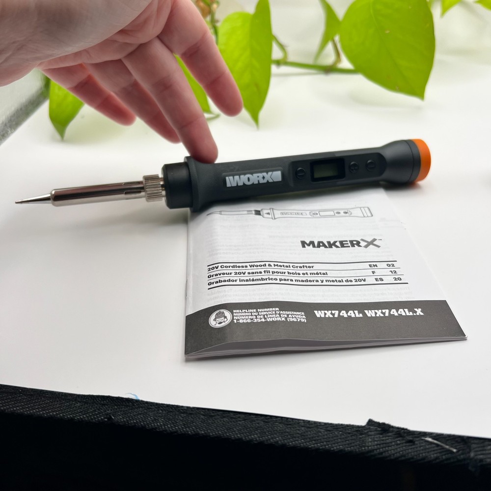 WORX MakerX 20V Cordless Wood Metal Crafter Tool WX744L Bare Tool