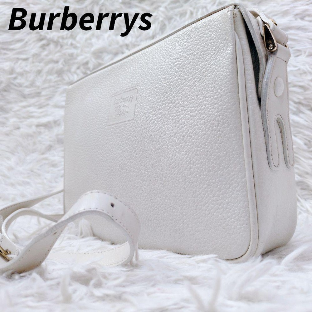 Shoulder Camera Bag Leather Horse Logo Nova Check