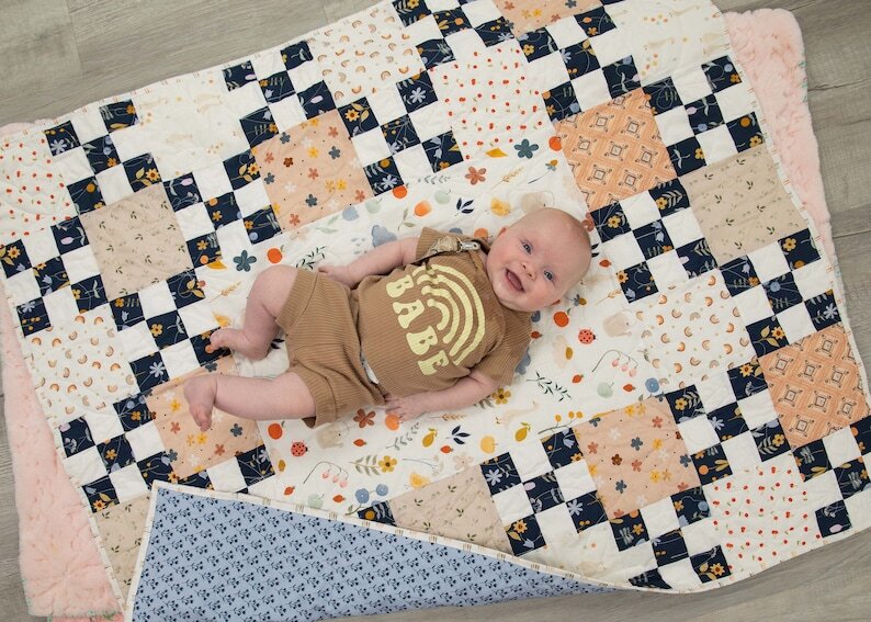 Ducks in a Row Pre-Cut Quilt Kit with Pattern & Fabric