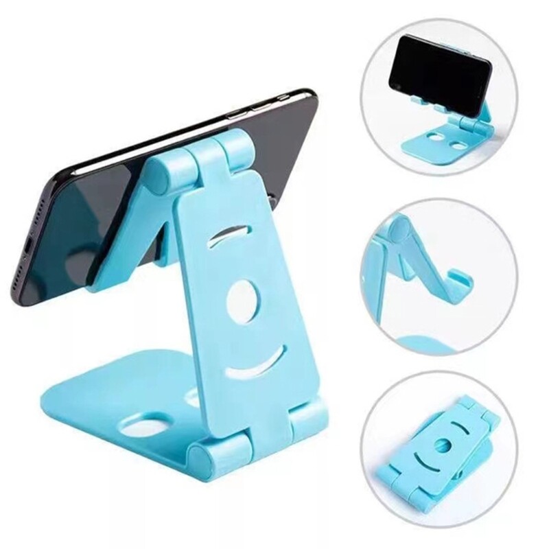 Adjustable Height Tabletop Phone Stand for Desk or Tablet