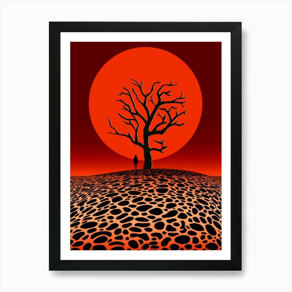 Alone Art Print Framed Wall Art Poster Canvas Print Picture