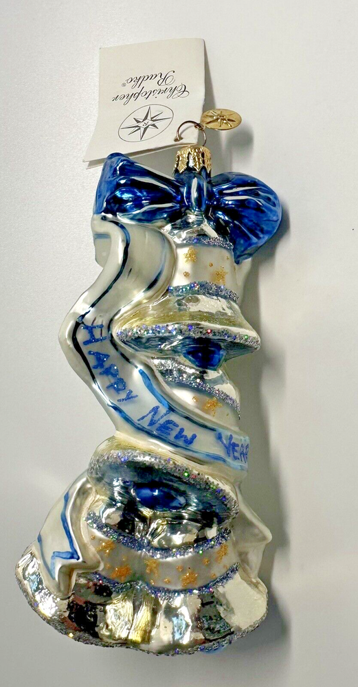 Radko 2001 New Years Eve Ornament 